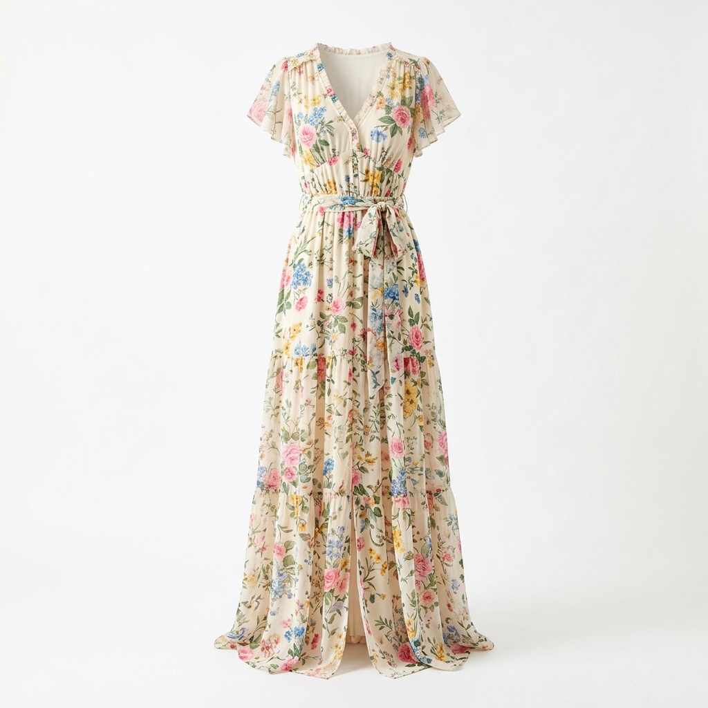 Dress Floral Cantik